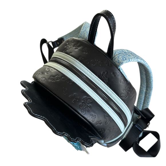 Loungefly Corpse Bride Emily with Bouquet Figural Mini Backpack - Picture 8 of 8